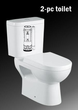 Flush Valve 3 Inch Outlet Toilet Replacement Parts High Efficiency High Quality From Xiamen China