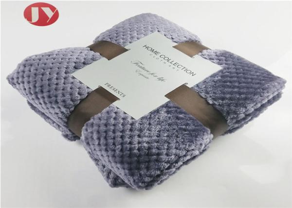 Home Bedroom Polyester Fleece Blanket Microplush Diamond Flannel Fleece Coral Throw Blanket