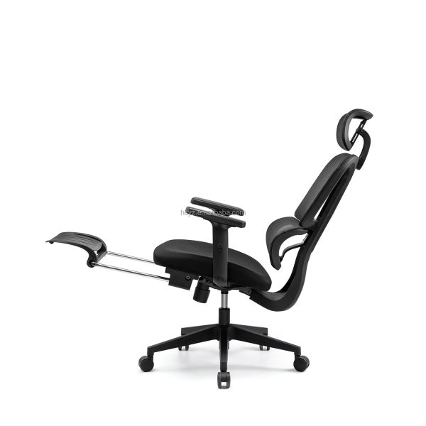 Modern Economic Adjustable Guangzhou Executive Swivel Reclining Sleeping Chair Mesh Ergonomic Office Chair with Lumbar Support