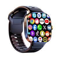 IP67防水 2025 M99 4G SIMカード スマートウォッチ 電話BT通話 NFC GPS Deepseek Youtube Tiktok Whatsapp対応