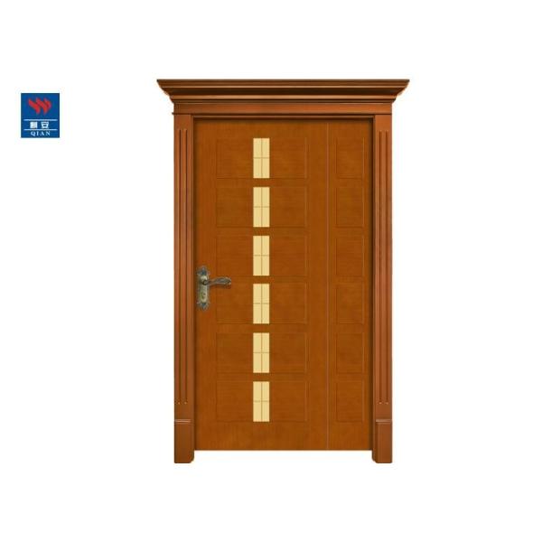 Exterior Fire Rated Front Composite WPC Wood Door
