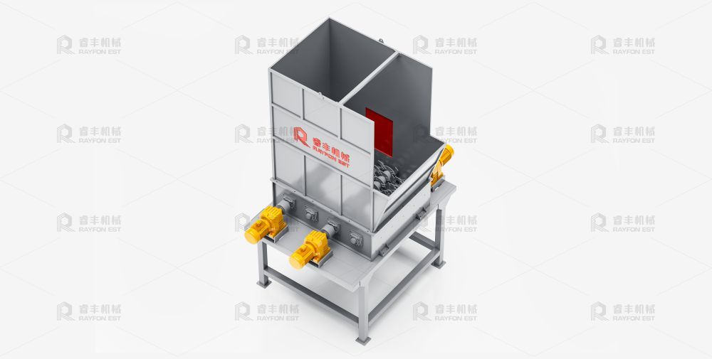 Horizontal Plastic Bottle Bale Opener 20rpm High Strength Waste Bale Opener