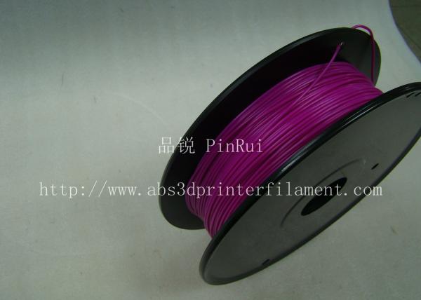 Filamento roxo biológico da impressora do PLA 3d do transporte para imprimir materiais de consumo