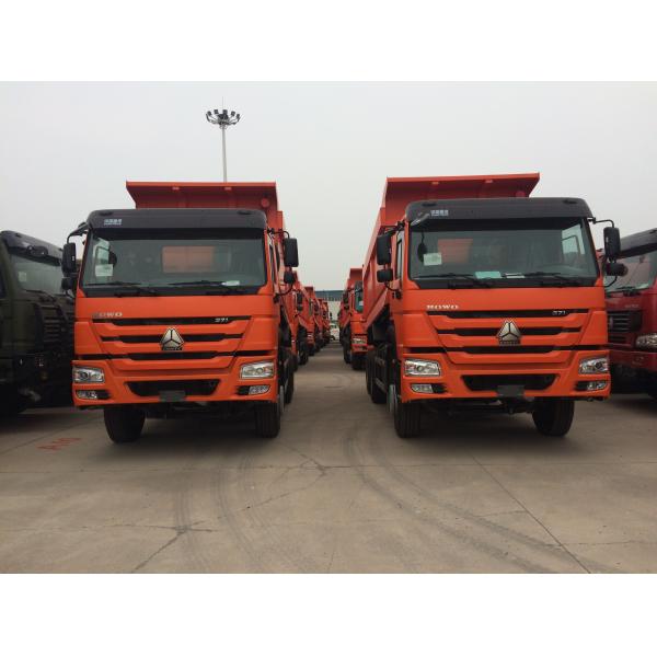 4x2 6 Wheel Dump Truck , Howo Tipper Truck 18m³ Cubage Capacity ZZ3167M3811