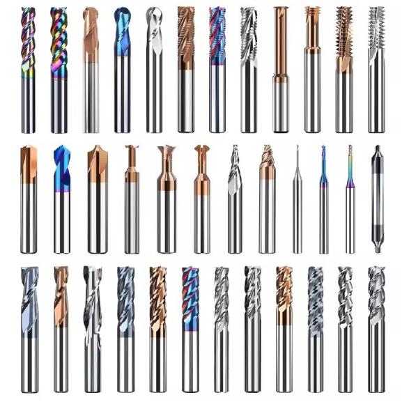 4F Flute High Precision CNC Four-Edged Corner Radius End Mill Cutters For Precision Machining