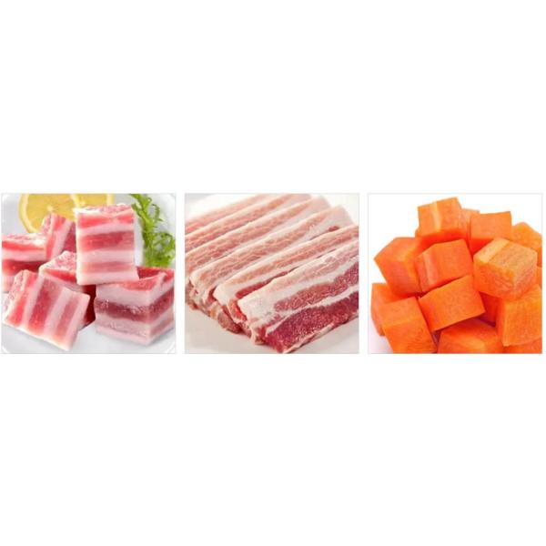 Магазины продуктов питания и напитков Говядина, ягненок, свинина, куриная грудь, кубический резальщик