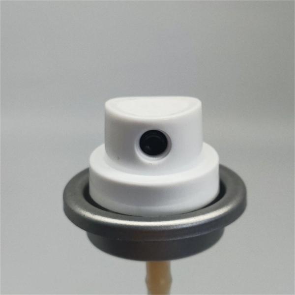 Valve de pulvérisation anti-transpirant durable et éco-responsable pour les formulations pour peaux sensibles, avec une compatibilité des matériaux supérieure et une conception recyclable