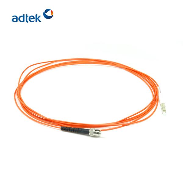 3M PVC / LSZH Multimode Fiber Patch Cord LC/UPC-ST/UPC Simplex