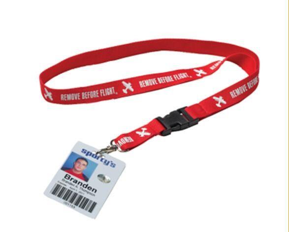 Eco Friendly Card Holder Lanyard , Id Badge Lanyard For Students / Teachers