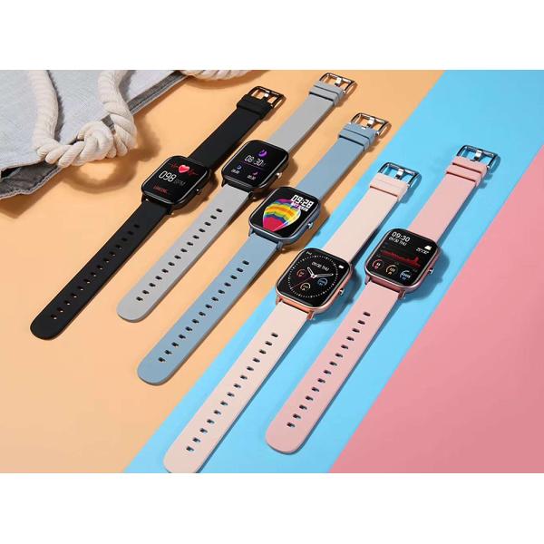 Монитор кровяного давления дозора NRF52832 спорта COLMI P8 200mAh Bluetooth умный