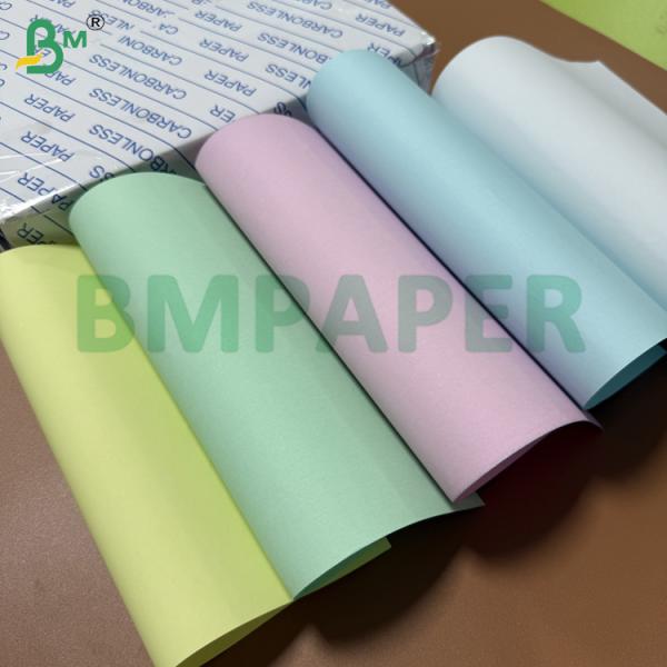 60gsm 65gsm Carbonless Copy Paper 8.5 X 11inch CFB CF Canary Color CCP Paper