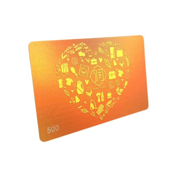 Luxury Business Card Business Thank You Card Gold Foil Embossed Custom Business Cards