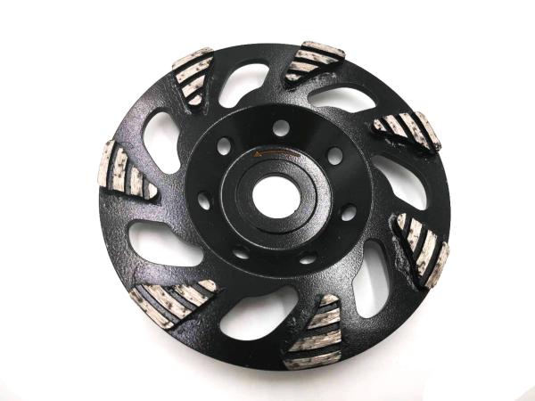 Triangle-seg Metal Bond Diamond Grinding Wheel For Concrete Surface Grinding