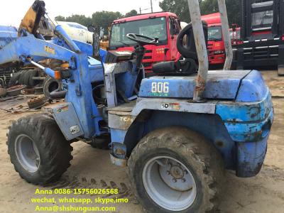Japan Made Used Mini Wheel Loader 2960 Working Hours For Container