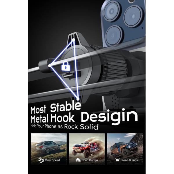 Black Technology Iphone Wireless Charger With 9-Color Ambient Light Projection And 15W Fast Charging For Cars