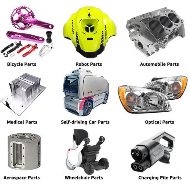 OEM Aluminum Machine Part with Vertical Pressure Chamber Structure and Tolerance Grade 4