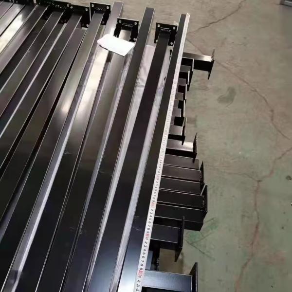 Customized Sizes Aluminum Profiles For Door Pillars , Steel Fences