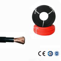 Noir solaire résistant ultra-violet/rouge d'isolation du câble 4mm2 XLPE de picovolte