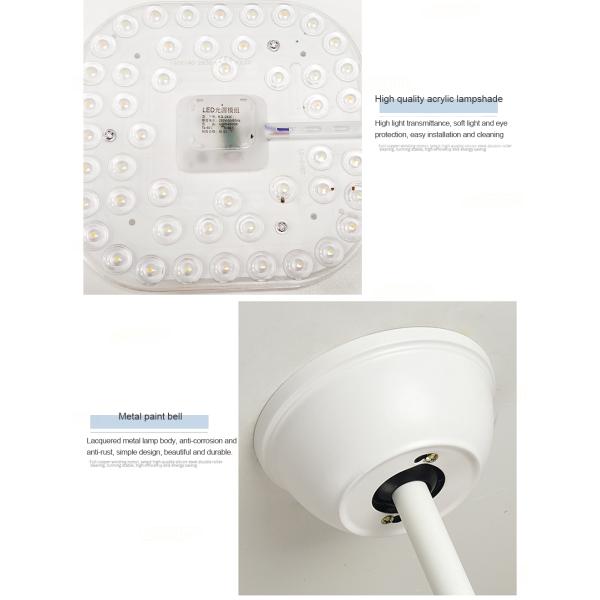 42 inch led Ceiling fan lamp light with Remote Control 18w Kids room cooling fans Light(WH-CLL-17)