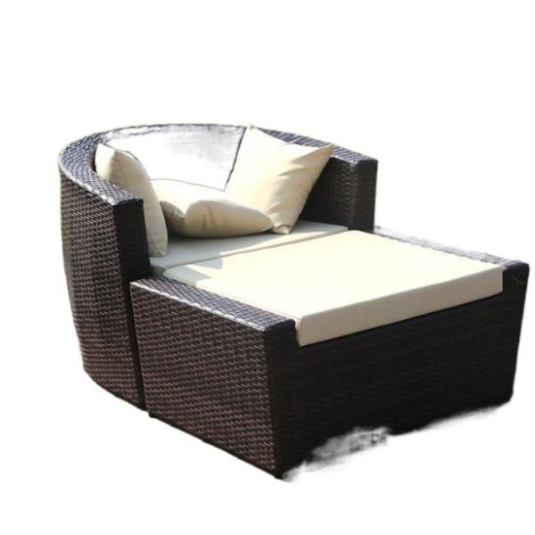 Outdoor Rattan Sofa Set Wicker Furniture Mirror Outdoor Sofa  980x600x410mm