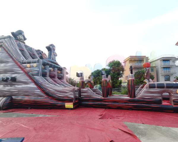 ODM Outdoor Inflatable Water Slides Kids Jumping Bounce House