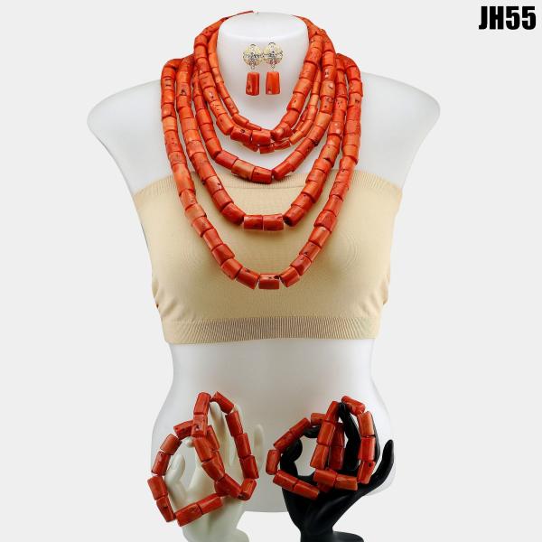 Elegant African Beads Jewelry Sets Senegal/ghana Wedding Handmade Jewelry Women's Golden Wedding Jewelry Sets