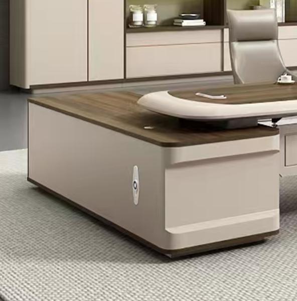Modern Large  Office Desk With Chair Manager Table Chief Executive Table