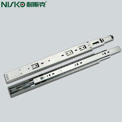 Stainless Steel Soft Closing Ball Bearing Slide Full Extension 45mm
