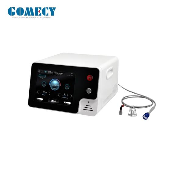 5000mW Maximum Cooling Capacity Gomecy's Medical 650nm Photodynamic Therapy Laser Machine with Red and Blue Light Source