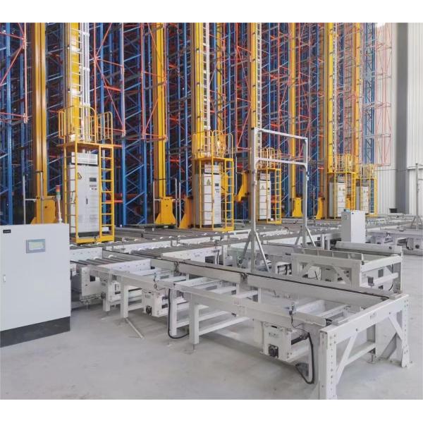 50 Pitch AS RS System Automated Storage Solutions Double Deep Racking 1000kg