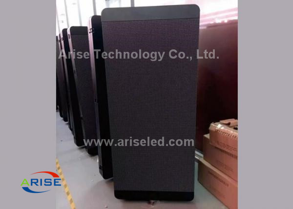Wifi/3G Intelligent P4 P5 P6 P8 Lamppost Display Outdoor Street Advertising Light Pole Led