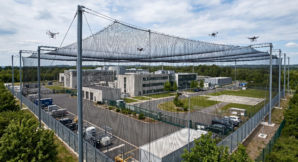 Overhead Netting for Drone Defense | Tear-Resistant Nylon Mesh Netting