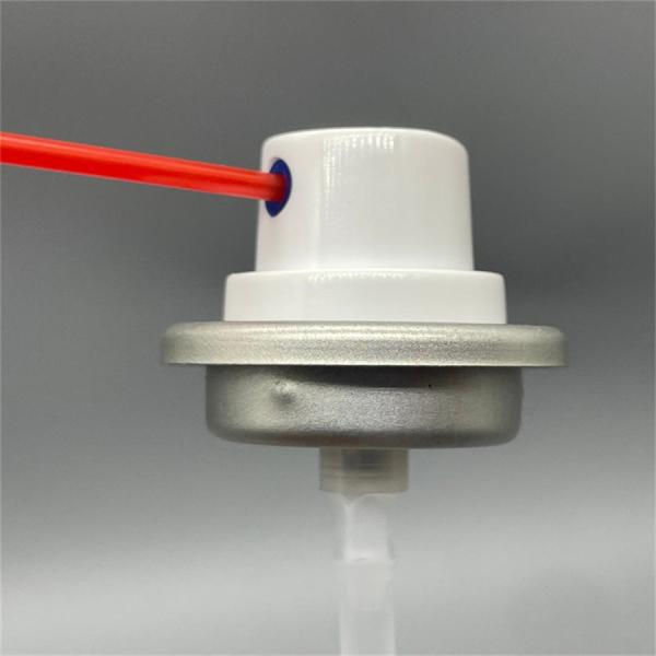Factory Price Aerosol Valve with Actuator and Long Red Tube for Carburetor Cleaner Made in China