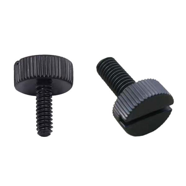 Slotted Knurled Screw