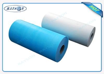 Custom Width One - Time Use Non Woven Bed sheet / Bed Cover For Europe