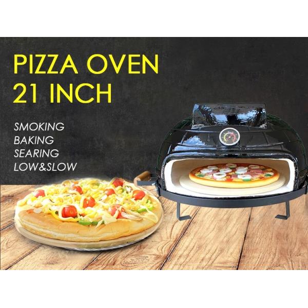 KIMSTONE 2022 Professional Forno a Legna Outdoor Wood Burning Portable Horno Pizzero Charcoal Grill Dome Pizza Ovens for Sale