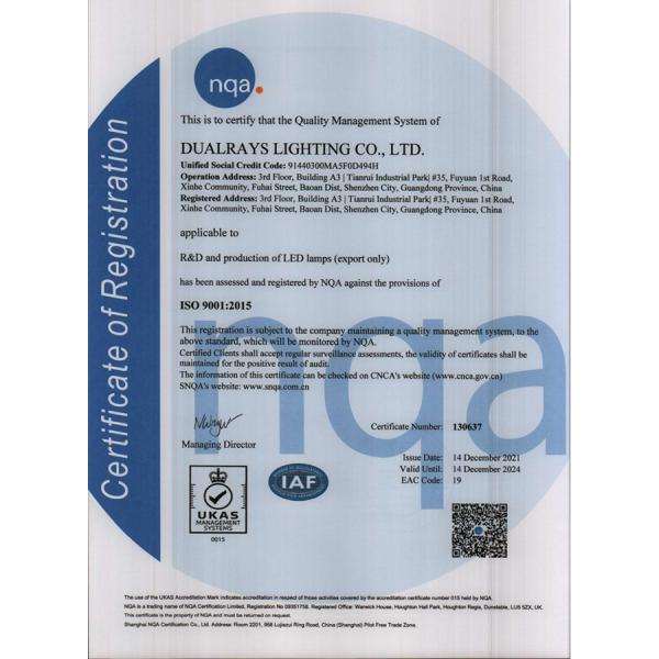 DUALRAYS LIGHTING Co.,LTD.