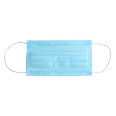 Antibacterial 3 Ply Non Woven Face Mask Disposable Surgical Face Masks