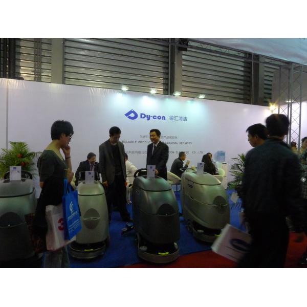 Dycon Professional High Speed Rotary Big Opening Battery Powered Floor Scrubber For CE