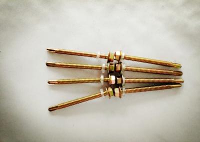 Galvanized Hex Washer Head Self Drilling Screw 30-70mm Length For Chipboard / Drywall