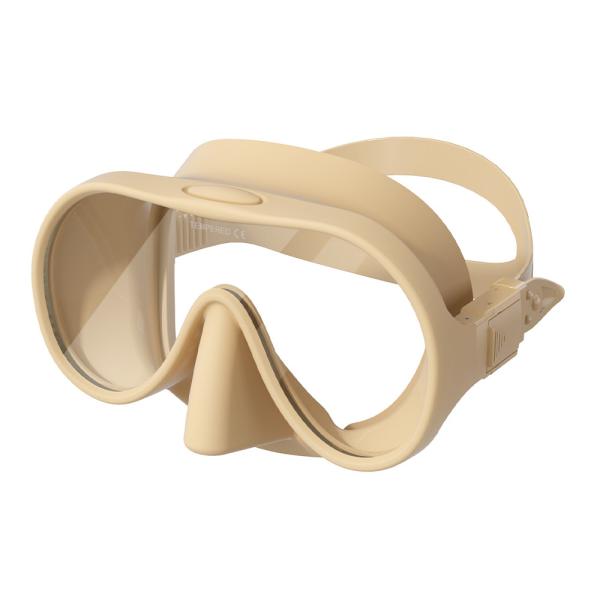 Customized Adult Snorkel Mask Single Lens Scuba Diving Mask Eco Friendly