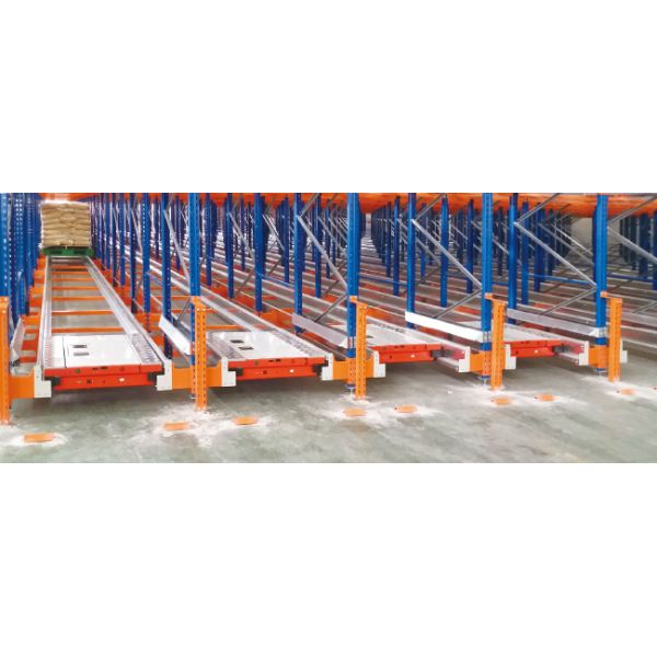 Radio Shuttle Racking Pallet Runner Rack