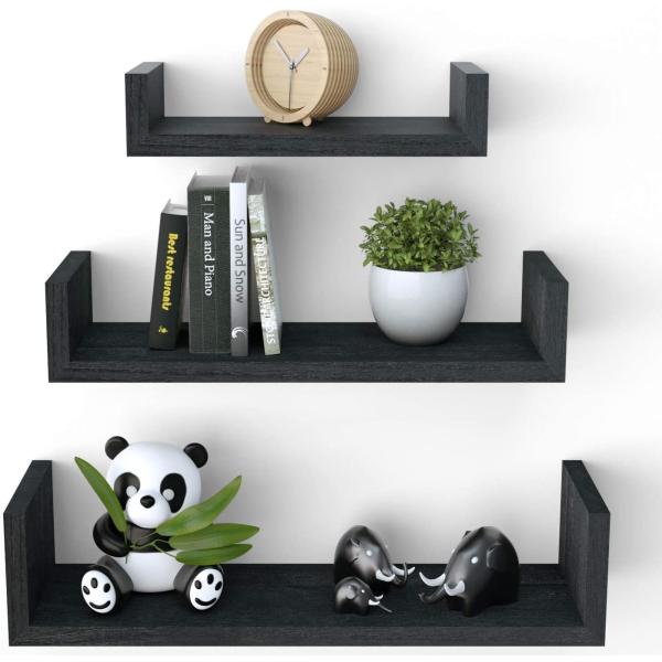 Modern Design Wall Mounted Decor Storage Shelf for Home Furniture Display Organizer