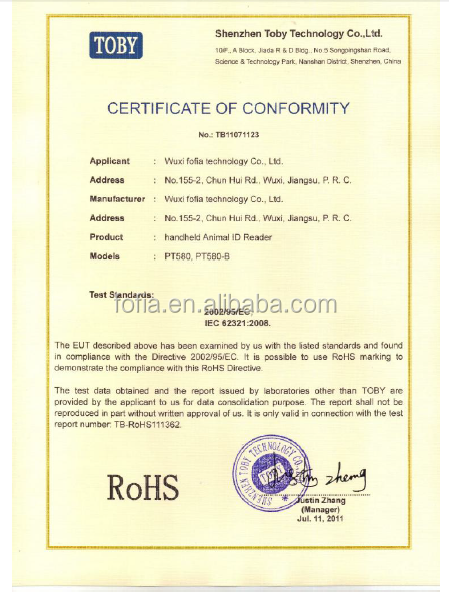 Wireless Tracking RFID Ear Tag with Proximity Sensor and GPS Enabled for Livestock Management
