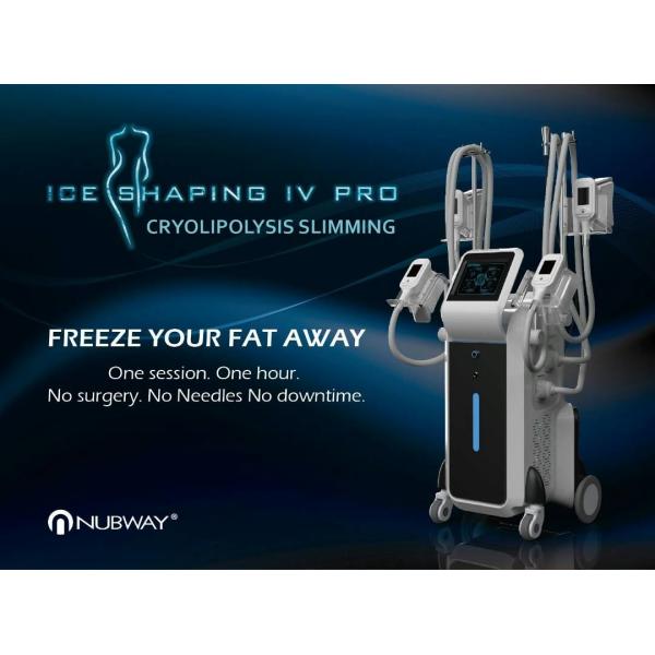 Cryo Cryosurgery Fat Breaking Cooling Vacuum Shaper Fit Cryotherapy Slimming Machine With Different Handles