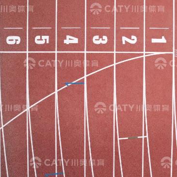 IAAF Sandwich System Semi-prefabricated Running Track Athletic Track and Field Materials EPDM Rubber Granules for Playground Surface