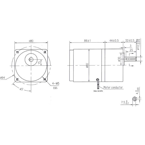 СЕРИЯ YN80-30 80JB3-200G10L МОТОРА ШЕСТЕРНИ МОТОРА RK ШЕСТЕРНИ AC УПРАВЛЕНИЯ СКОРОСТЬЮ 80mm 30W 4RK30GN-C 4GN3-200K
