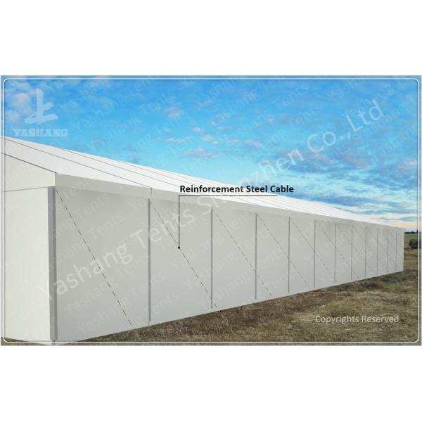 White Industrial Marquee Outdoor Warehouse Tents , Temporary Warehouse Structures