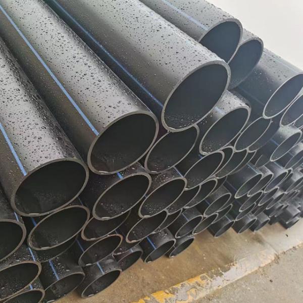 SDR26 Plastic Water Supply Pipe 25mm - 1200mm Agricultural Irrigation Pipe PE HDPE