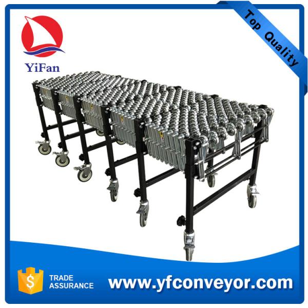 Heavy Duty Gravity Flexible Steel Skate Wheel Conveyor/Warehouse Loading Unloading Conveyor